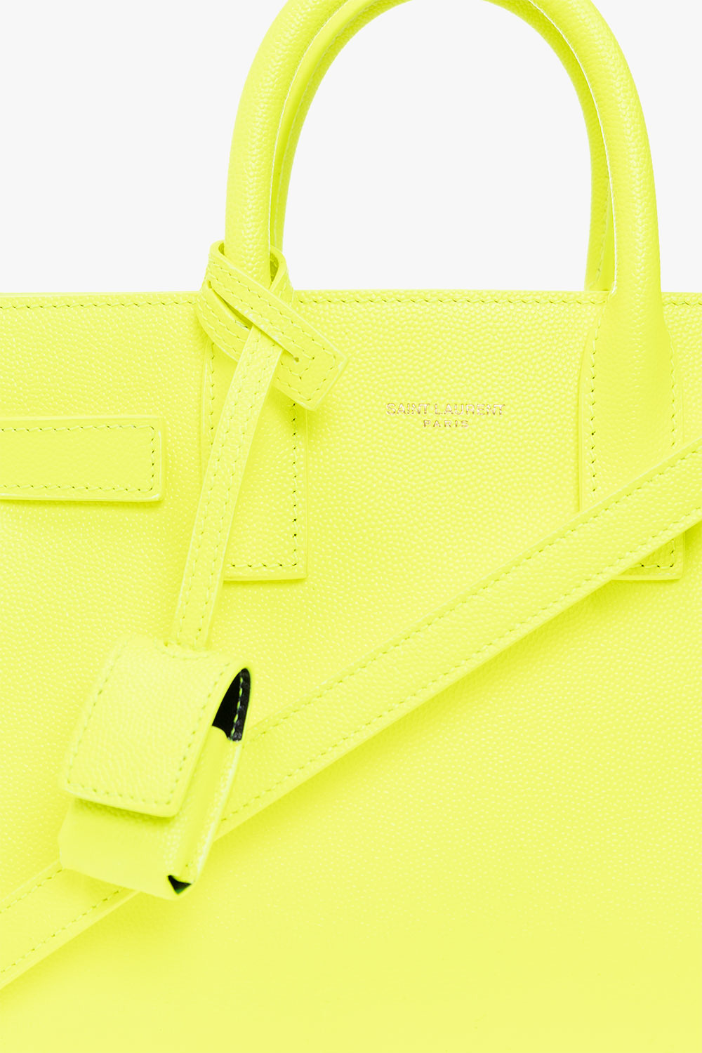 Neon yellow 2025 ysl bag